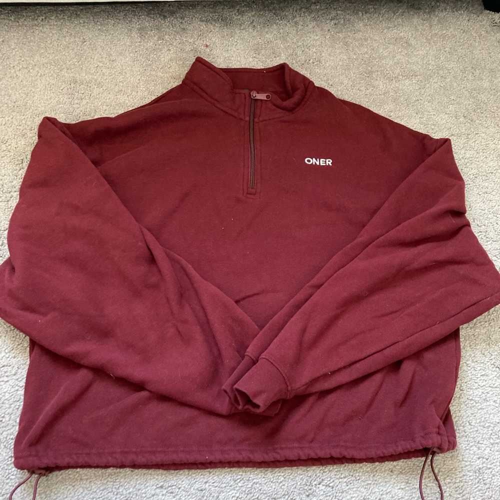 Oner Active Rosewood Quarter Zip Midweight